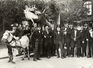 Trauermarsch zur Zwangseingemeindung 1921